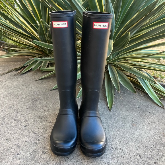 hunter classic tall rain boot